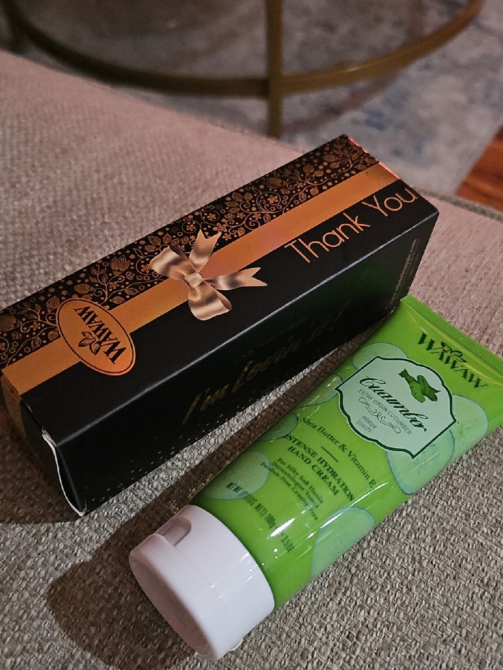 WaiWaw Cucumber Intense Hydration Hand Cream - Green